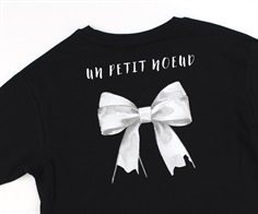 Name It black sløjfe kort t-shirt